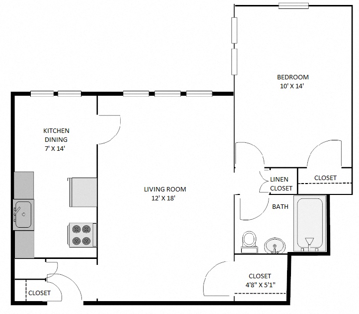 1275 Washington 1-2 Beds Apartment for Rent - Photo Gallery 69